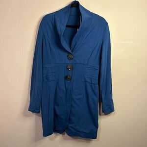 Neon Buddha Blue Cardigan Jacket